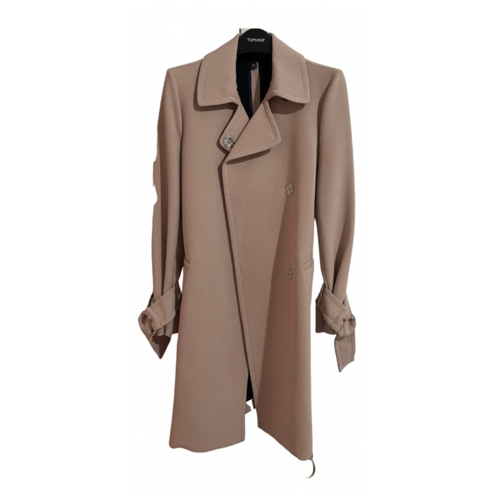 Topshop pink coat - US 2